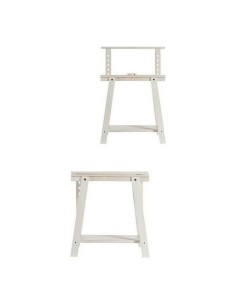 Chevalet Kipit CAVARQ-B Blanc Bois de pin 2