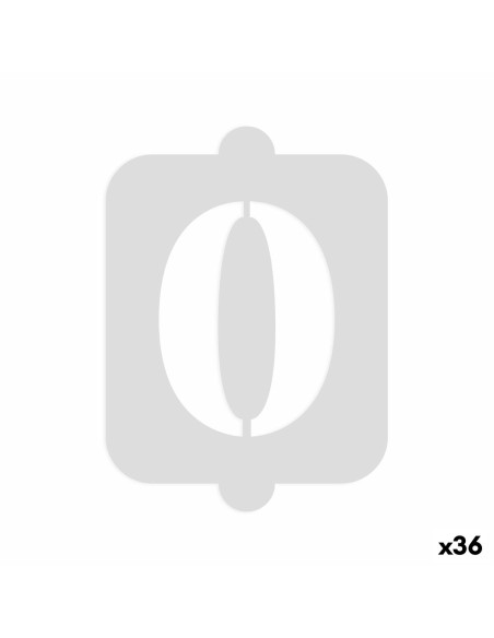 Gabarit de gâteau Algon Numéro 0 36 Unités