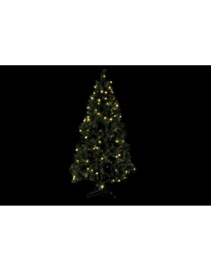 Sapin de Noël DKD Home Decor Vert PVC Plastique 150 x 150 x 210 cm 2