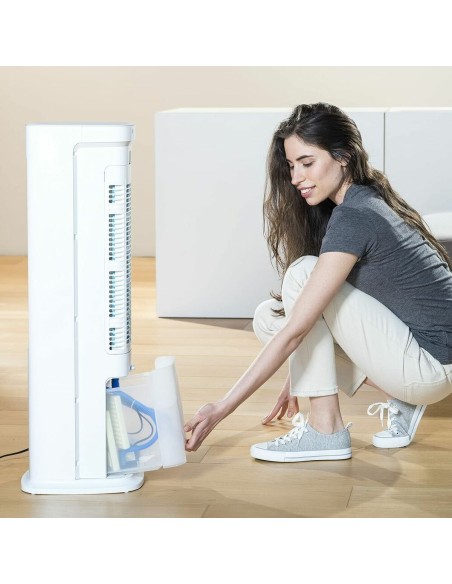 Climatiseur Évaporation Portable Taurus SNOWFIELD BABEL 350 m3/h 5 L Blanc
