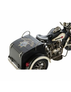 Figurine Décorative DKD Home Decor Noir Vert Moto Vintage 16 x 37 x 19 cm (2 Unités) (1 Unité) 2
