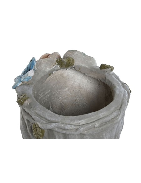 Cache-pot Home ESPRIT Multicouleur Crème Magnésium chica 32 X 30 X 48 cm