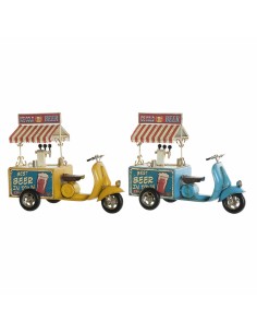 Figurine Décorative DKD Home Decor Jaune Bleu Vintage 31,5 x 15 x 26,5 cm (2 Unités)
