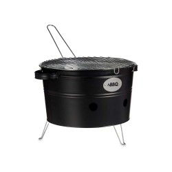 Barbecue Portable Fer Zinc 35 x 21 x 42 cm (4 Unités) 2