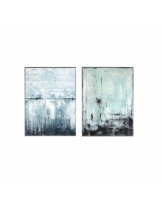 Cadre DKD Home Decor Abstrait 60 x 3 x 80 cm Moderne (2 Unités)