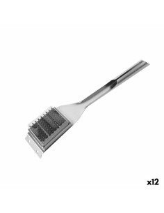 Brosse de Nettoyage pour Barbecue Algon 44 x 6,5 x 4,5 cm Acier (12 Unités)