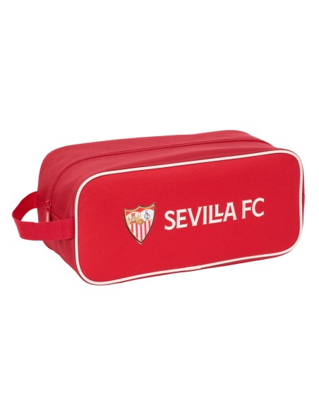 Range-Chaussures de Voyage Sevilla Fútbol Club Rouge 34 x 15 x 14 cm Résistant à l'eau