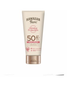 Écran solaire visage Hawaiian Tropic GLOWING PROTECTION Spf 50 50 ml