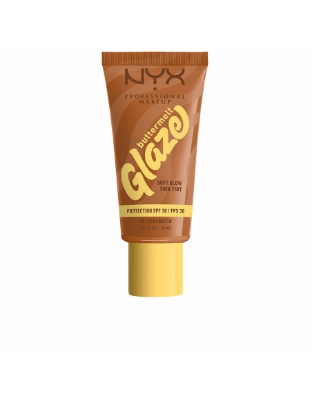 Crème Solaire Avec Couleur NYX BUTTERMELT GLAZE Nº 05-Chai Butta Spf 30 30 ml