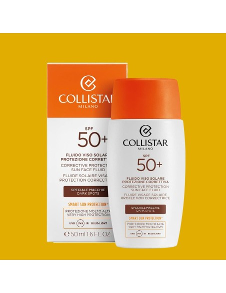 Écran solaire visage Collistar PERFECT TANNING Spf 50 Spf 50+ 50 ml Antitaches