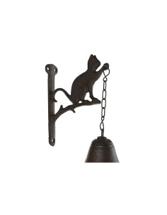 Cloche Home ESPRIT Marron Noir Fer 15,7 x 7,5 x 42 cm 2