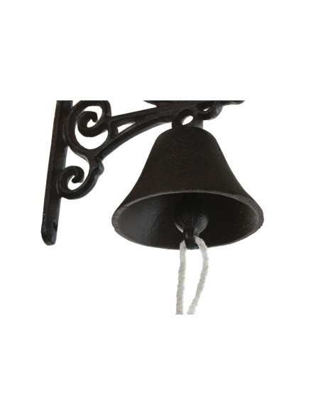 Cloche Home ESPRIT Marron Noir Fer 16 x 10 x 17 cm