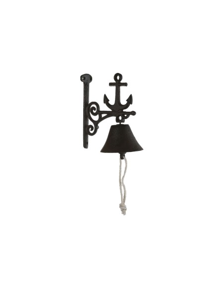 Cloche Home ESPRIT Marron Noir Fer 16 x 10 x 17 cm