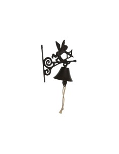 Cloche Home ESPRIT Marron Noir Fer 16,5 x 10 x 21 cm