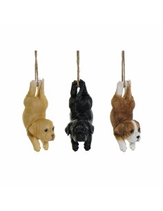 Figurine Décorative DKD Home Decor Résine Chien (9 x 10.5 x 20 cm) (3 pcs)