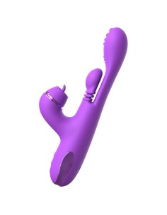 Vibration de Stimulation Double Pipedream Fantasy for her Violet Pourpre 2