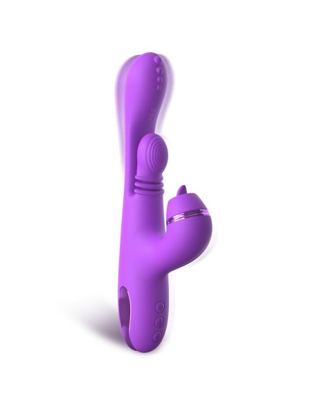 Vibration de Stimulation Double Pipedream Fantasy for her Violet Pourpre