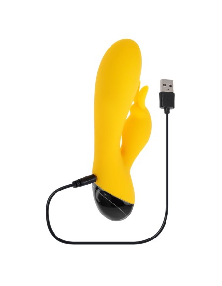Vibration de Stimulation Double Evolved Selopa Yellow