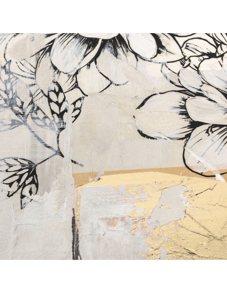 Cadre DKD Home Decor 90 x 2,4 x 120 cm Abstrait Moderne (2 Unités)