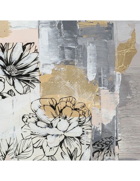 Cadre DKD Home Decor Abstrait Moderne (60 x 2,4 x 120 cm) (2 Unités)
