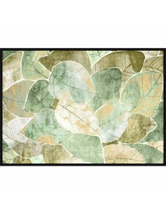 Cadre DKD Home Decor 123 x 4,5 x 83 cm Traditionnel Feuille d'une plante (2 Unités) 2