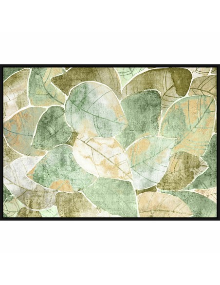 Cadre DKD Home Decor 123 x 4,5 x 83 cm Traditionnel Feuille d'une plante (2 Unités)