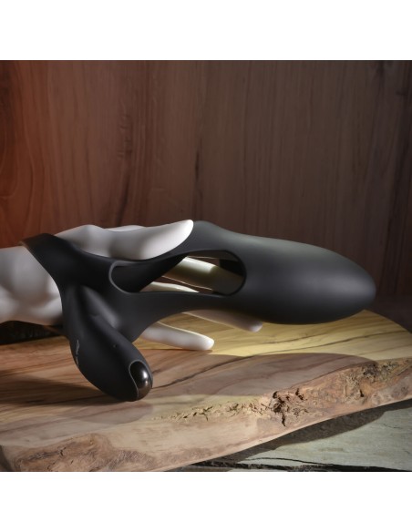 Vibration de Stimulation Double Evolved Zero Tolerance black