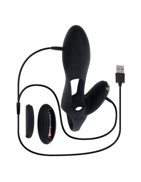 Vibration de Stimulation Double Evolved Zero Tolerance black