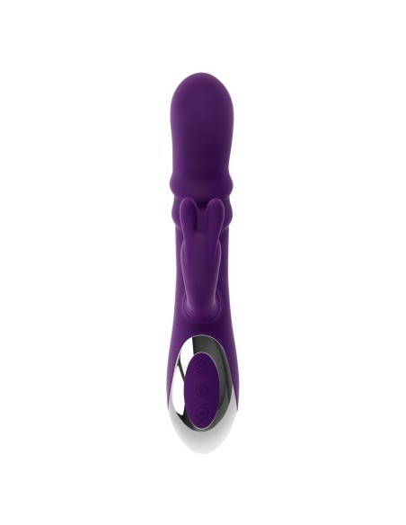 Vibration de Stimulation Double Evolved Playboy Violet Pourpre