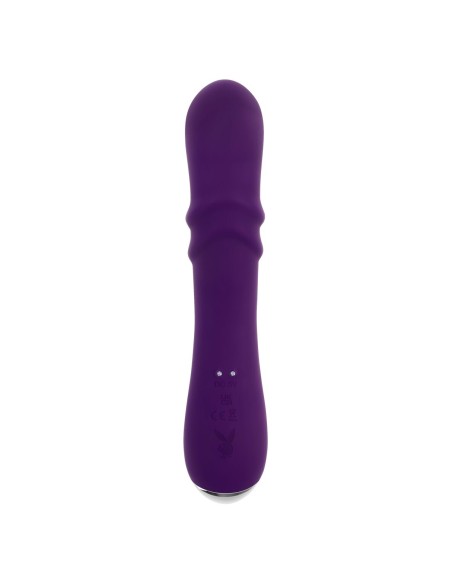 Vibration de Stimulation Double Evolved Playboy Violet Pourpre