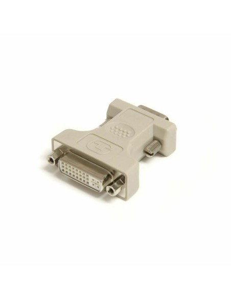 Adaptateur DVI vers VGA Startech DVIVGAFM Noir Beige