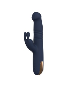 Vibration de Stimulation Double Dream Toys Goddess Collection Bleu 2