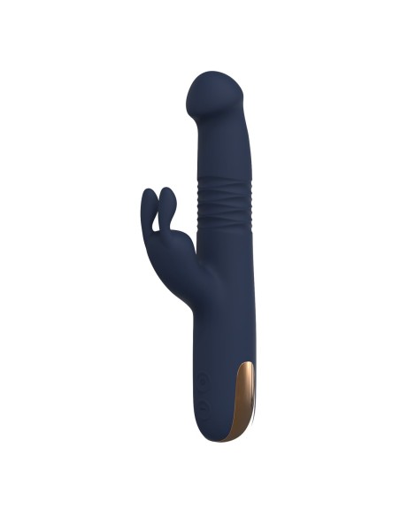 Vibration de Stimulation Double Dream Toys Goddess Collection Bleu