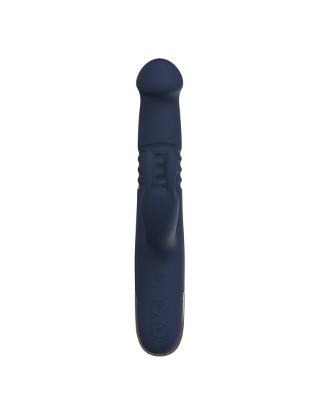 Vibration de Stimulation Double Dream Toys Goddess Collection Bleu