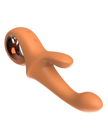 Vibration de Stimulation Double Dream Toys Glam Orange