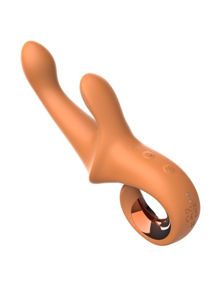 Vibration de Stimulation Double Dream Toys Glam Orange