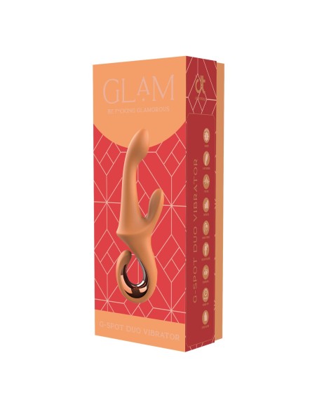 Vibration de Stimulation Double Dream Toys Glam Orange