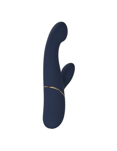 Vibration de Stimulation Double Dream Toys Goddess Collection Bleu