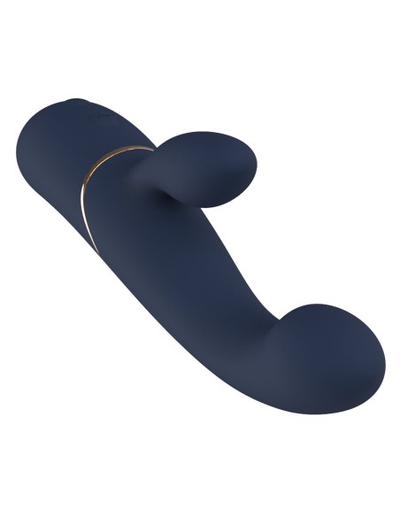Vibration de Stimulation Double Dream Toys Goddess Collection Bleu