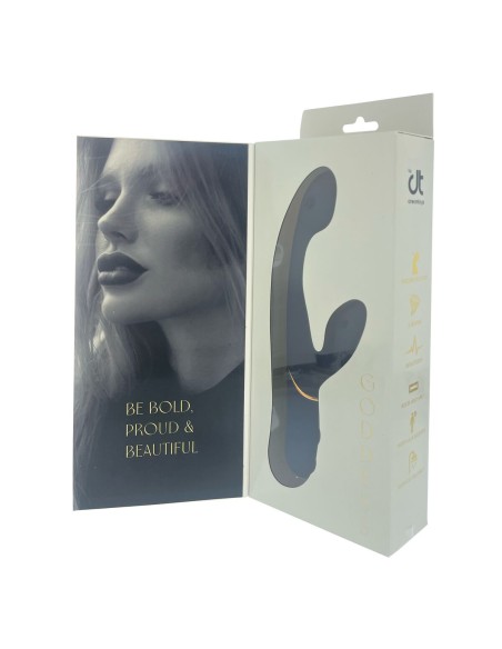 Vibration de Stimulation Double Dream Toys Goddess Collection Bleu