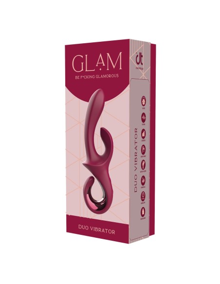 Vibration de Stimulation Double Dream Toys Glam Rouge