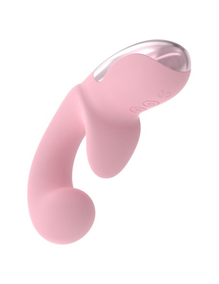 Vibration de Stimulation Double Dream Toys Glam Rose