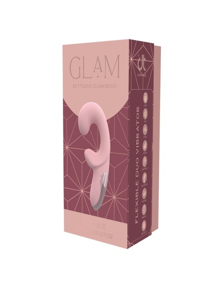 Vibration de Stimulation Double Dream Toys Glam Rose