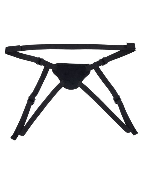 Harnais pour godemichet Sportsheets Velvet Noir