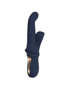 Vibration de Stimulation Double Dream Toys Goddess Collection Bleu