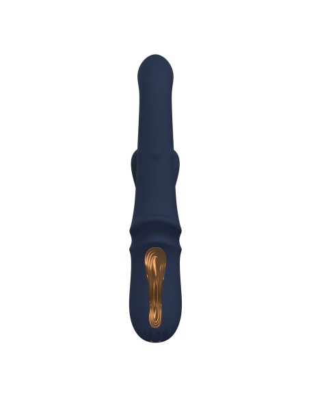 Vibration de Stimulation Double Dream Toys Goddess Collection Bleu