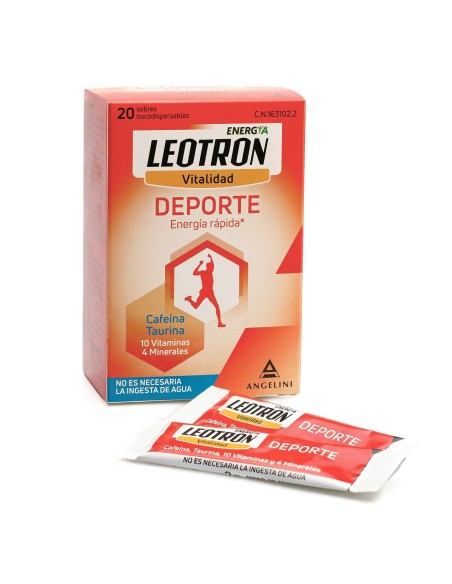 Multi-vitamines Leotron Sport 20 Enveloppes