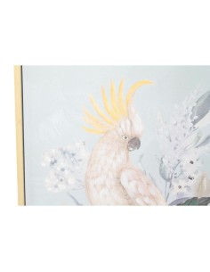 Cadre DKD Home Decor 60 x 4 x 80 cm Fleurs Tropical (2 Unités) 2