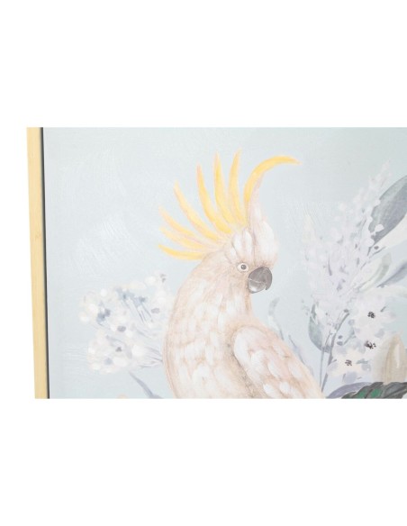 Cadre DKD Home Decor 60 x 4 x 80 cm Fleurs Tropical (2 Unités)