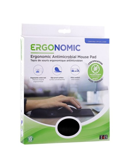 Tapis de Souris T'NB ERGO-DESIGN Noir